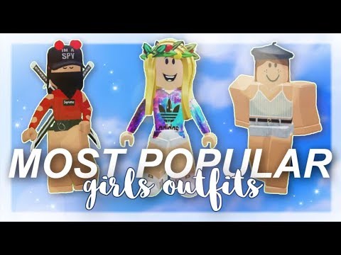 The 10 Most Popular Outfits In Roblox Girls Edition Faeglow Youtube - female popular cute roblox girl outfits