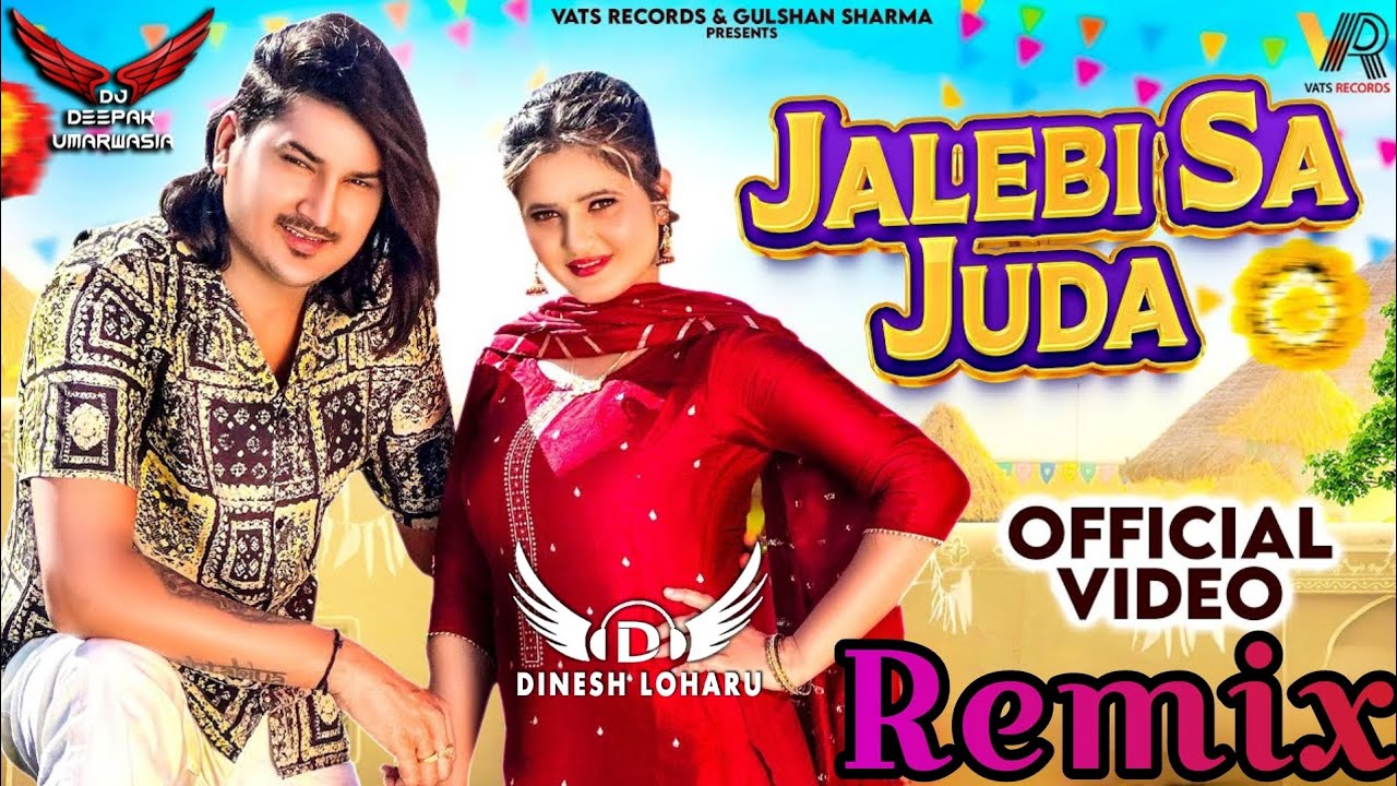 Jalebi Sa Juda Song Remix  Amit Saini Rohtakiya Ft Dinesh Loharu New Haryanvi Song 2024