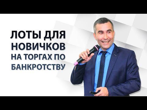 Лоты для новичков на торгах по банкротству