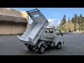 1999 Daihatsu Hijet Dump Truck 4WD 5MT PTO WALKAROUND 