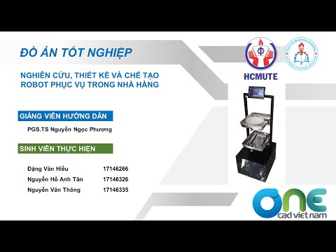 Video DT59 - NGHIÊN CỨU , THIẾT KẾ VÀ CHẾ TẠO ROBOT PHỤC VỤ... - youtube