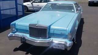 1975 Lincoln Continental Mark IV Start Up, Exhaust, and In Depth Tour 