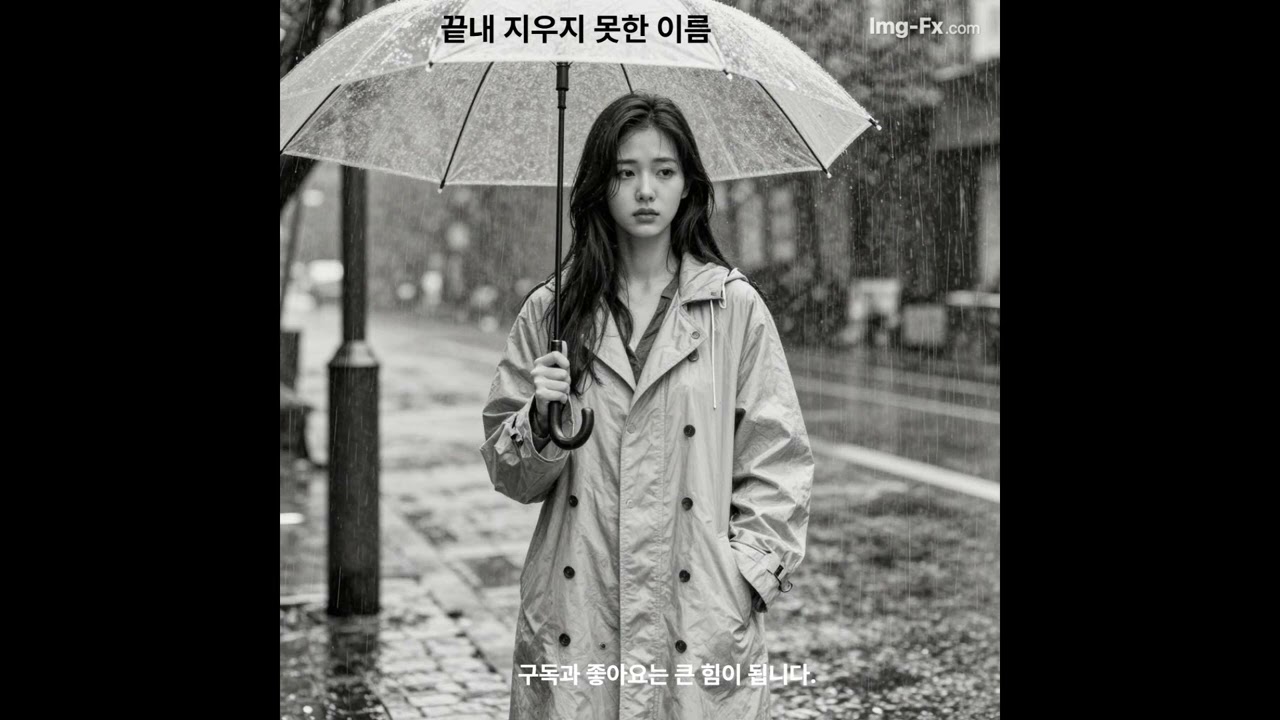 끝내 지우지 못한 이름 | The Name I Couldn't Forget | K-Pop Ballad