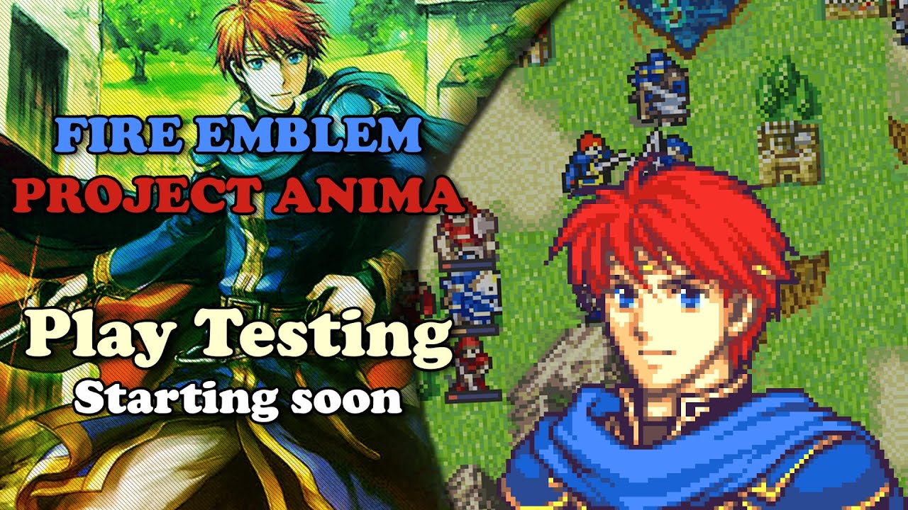 Live Playtesting Fire Emblem Project Anima Eliwood Mode - YouTube