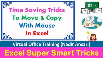 Drag and Drop Time Saving Tricks for Copying or Moving Data in Excel