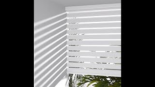Myshade Size Custom Zebra Roller Shades Light Filtering Cordless Zebra Blinds For Indoor Windows