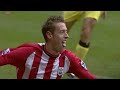 Peter Crouch scores for Southampton against Liverpool