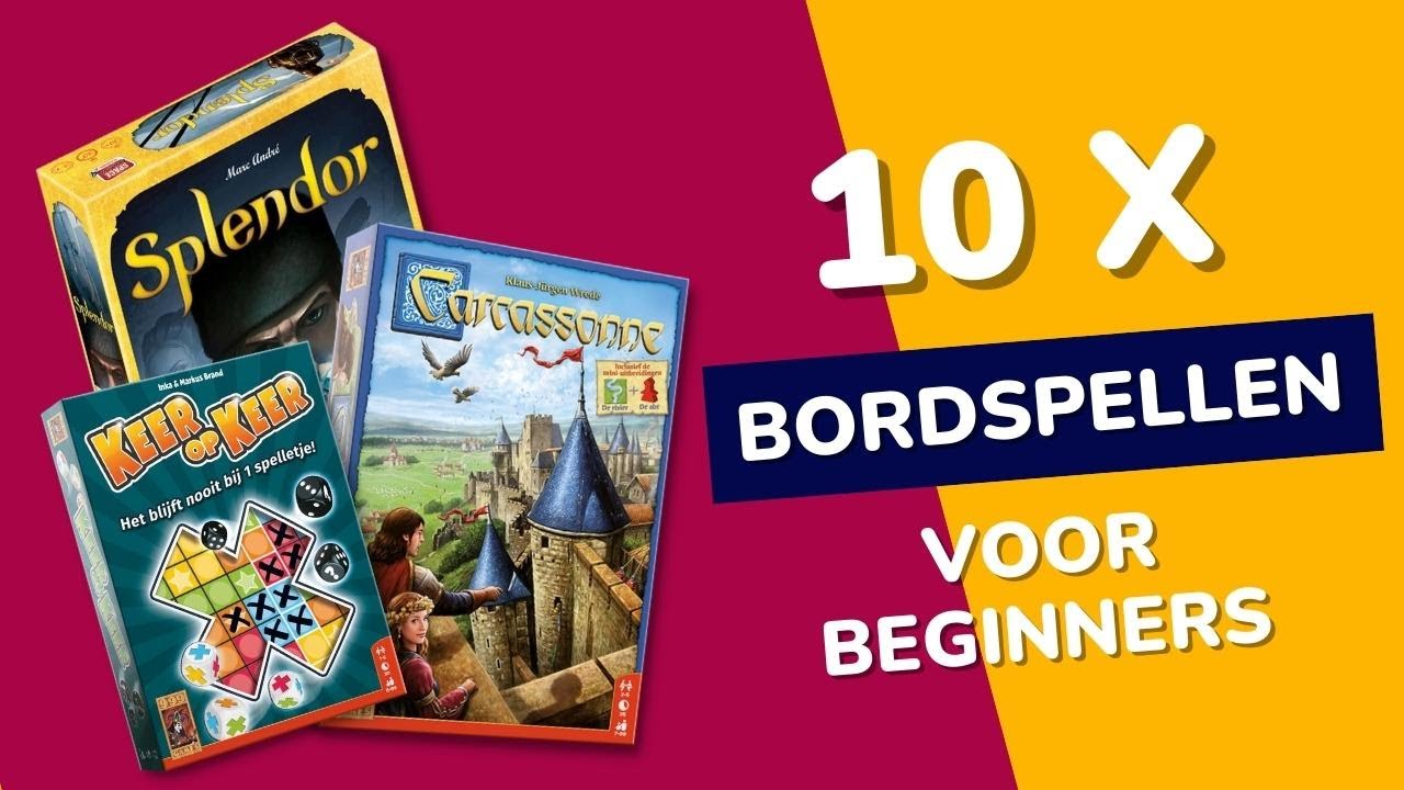 De 10 leukste bordspellen voor beginners! YouTube