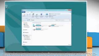 How to change the 'view' for the contents of a folder in Windows® 8