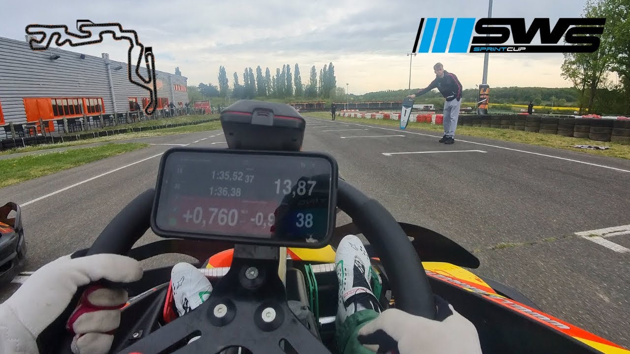 Sprint SWS La briqueterie les Etards - Martin Égaré me dive bomb !