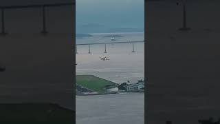 Download Lagu Jet Surges for Takeoff as Another Runway Flashes Past MP3