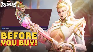 Emma Frost Queen of Diamonds Skin Showcase - Marvel Rivals | Before You Buy
