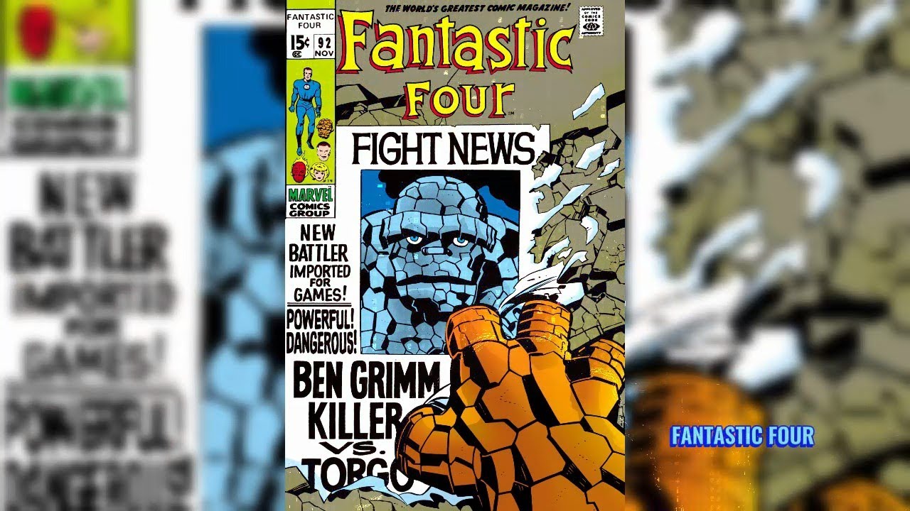 Marvel Comics History Fantastic Four 92 (November 1969)