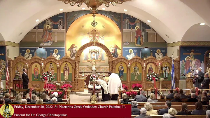 Funeral for Dr. George Christopoulos
