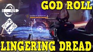 YOU NEED TO GET THIS GOD ROLL LINGERING DREAD!!! THE NEW ANTI-CHAMPION GRENADE LAUNCHER! [DESTINY 2]