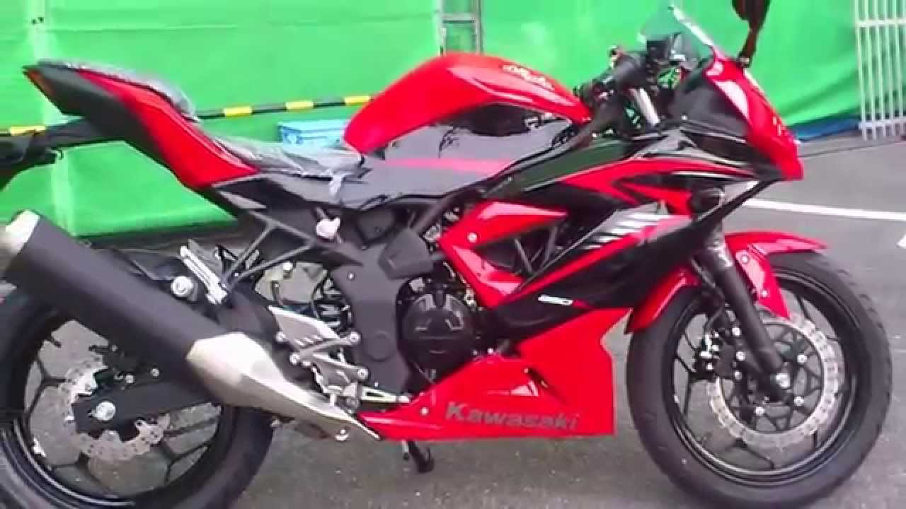 KAWASAKI Ninja250 SL（レッド）☆カワサキショップ リアル - YouTube