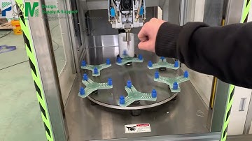 PLAB-6  A B Two Compounds Filter End Cap Gluing Machine