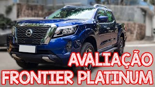 Avaliação Nissan Frontier Platinum 2023  A MELHOR DA CATEGORIA OU PERDE PRA RANGER?