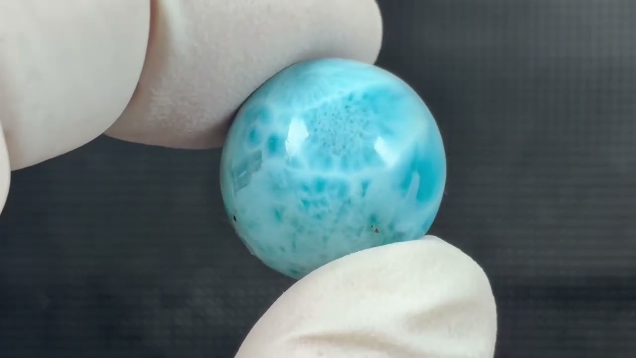ドミニカ産ラリマー4Aスフィア 17mm - パーフェクトストーン PERFECT STONE