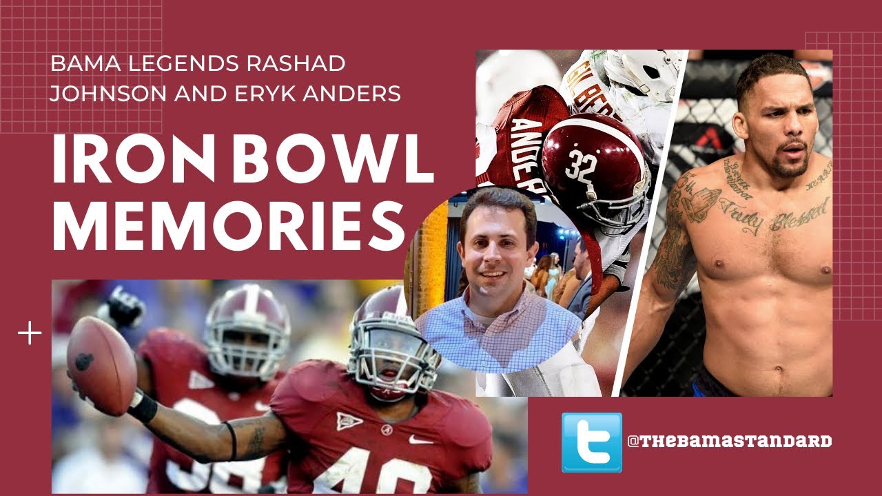 Iron Rasehad Favorite Iron Bowl Memories with Eryk Anders and Rashad Johnson - YouTube