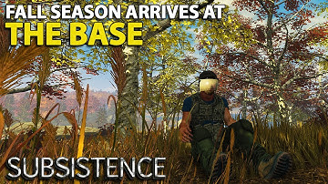 FALL SEASON ARRIVES | S5 19 | Subsistence Gameplay | Alpha 59