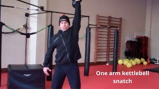 Monkey Bar Gym - One arm kettlebell snatch