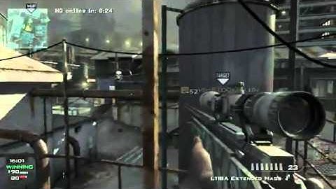 CaptainGamertag- MW3 No Scope Hitmarker Fail