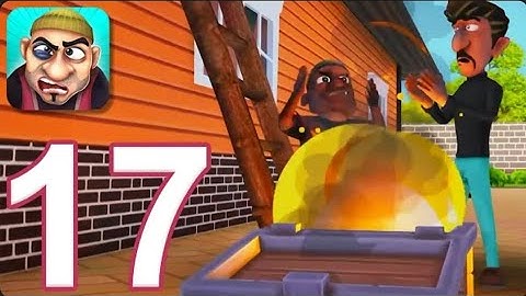 Scary Robber Home Clash - Gameplay Walkthrough Part 17 - 4 New Levels (iOS, Android)