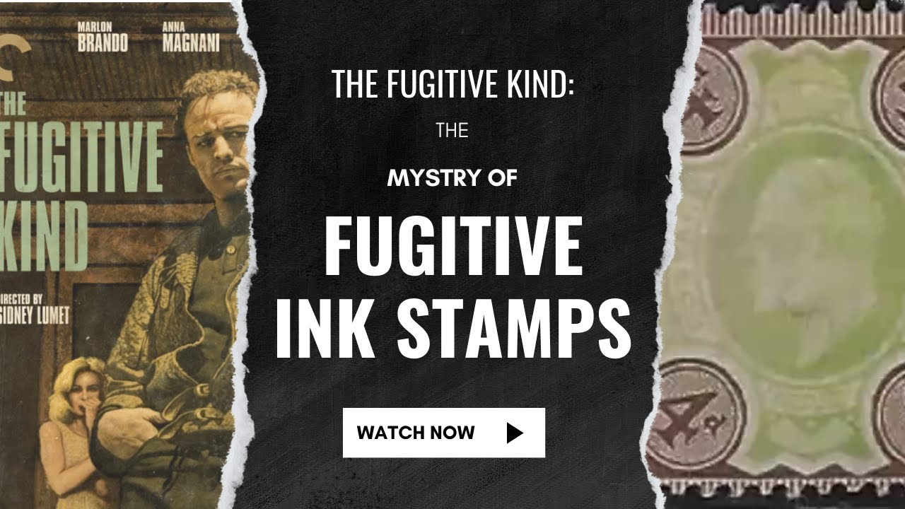 The Fugitive Kind The Mystery of Fugitive Ink Stamps YouTube