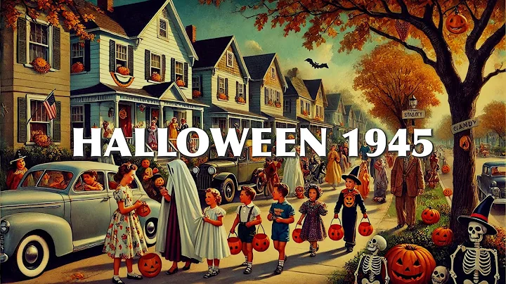 Halloween 1945 | Nostalgic Vintage Music Playlist for Autumn Vibes 🎃