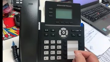 Unboxing and Setting Grandstream GRP2604 IP Phone