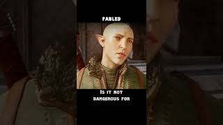 fabled — Dragon age : Inquisition dialogue scene