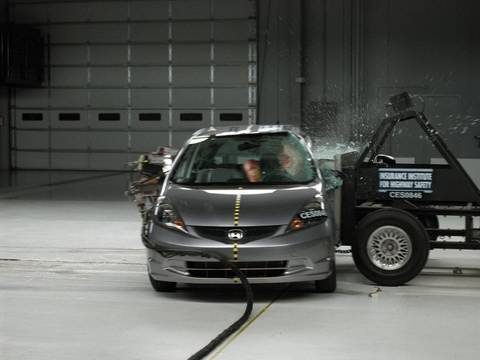 Crash test honda fit 2009 #6