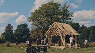 Building A Timber Frame Cabin - Northmen Guild&#39;s 10 Day Carpentry Course