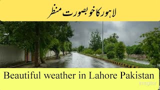 Weather in Lahore,  raining weather, cloudy weather,