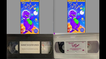 Barney In Outer Space (Screener & Original VHS)