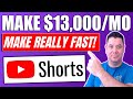 Copy & Paste YouTube Shorts And Earn $13,000/Mo Without Making Videos 2021 (FULL TUTORIAL)