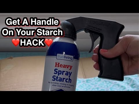 Spray Starch Can Hack for Arthritis ❤️