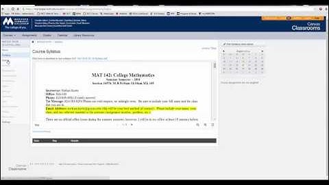 Basic Canvas Course Instructor Setup