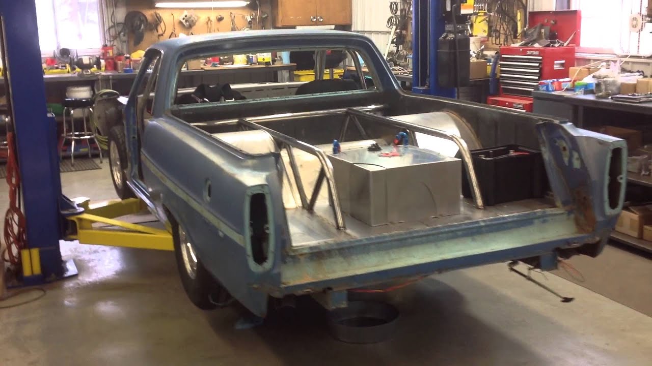 1967 Pro Street Ranchero Running - YouTube