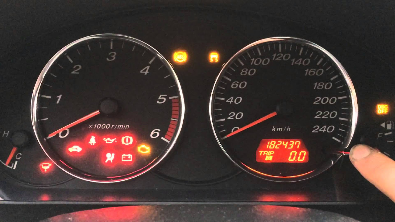New Mazda 6 Tacho Test Check