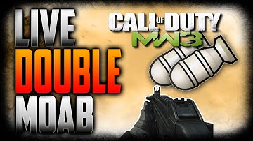 MW3 - Live Double UMP MOAB * Boy Have I Missed These VESTS *