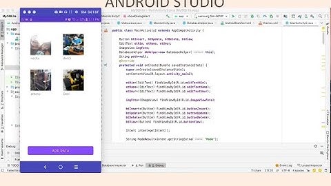 Membuat Aplikasi Database SQLite dengan Android Studio part 2