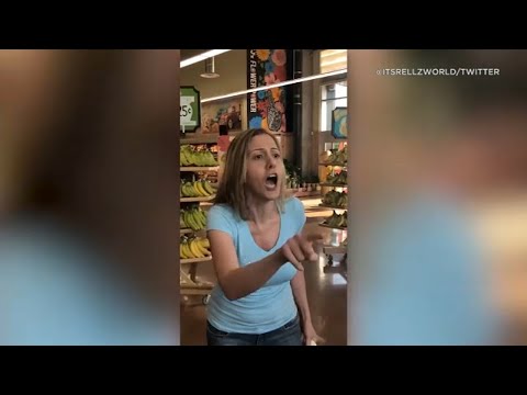Woman goes on tirade after asked to wear face mask at Trader Joe's in North Hollywood