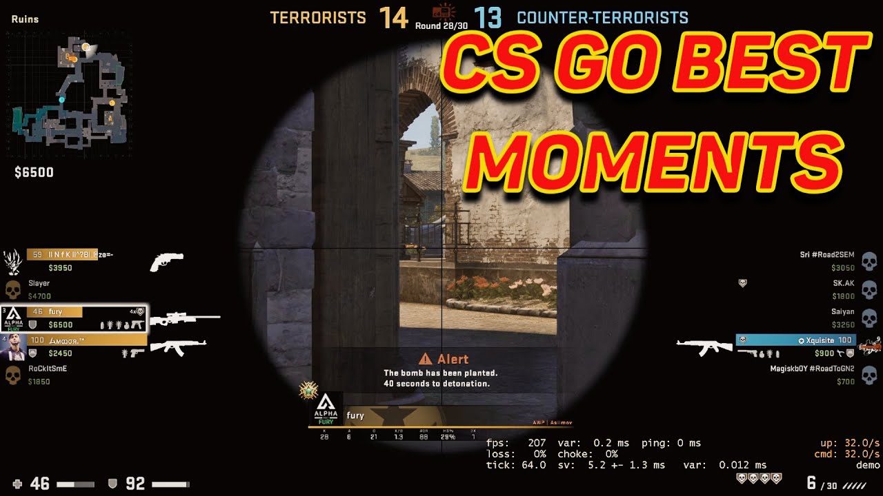 Counter Strike Global Offensive | SHORT CLIP WITH INSANE FIGHT ...