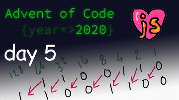 Advent of Code 2020 Day 5 | Functional JavaScript