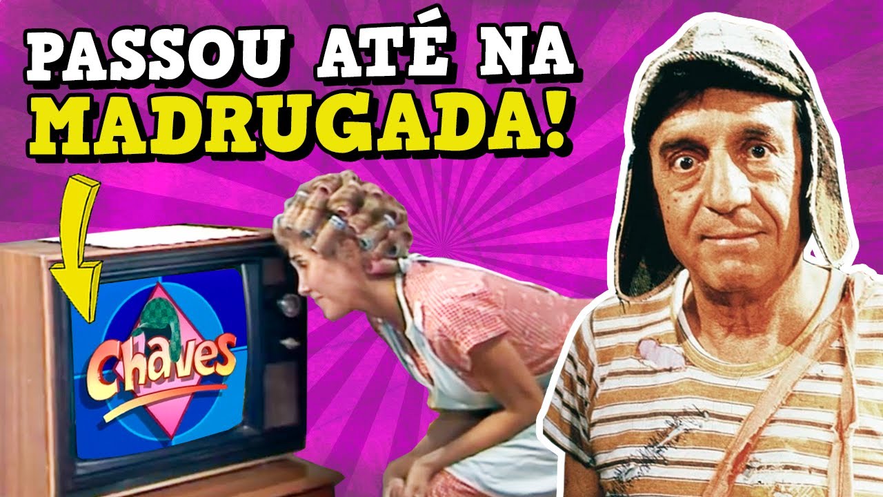 CHAVES passou em TODOS os HORÁRIOS NO SBT!! DUVIDO você LEMBRAR de TUDO!!