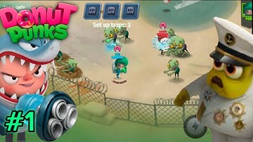 Donut punks gameplay #1 | Donut punks gameplay walkthrough | donut punks
