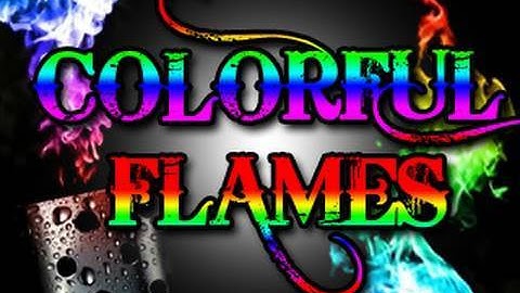 Colorful Flames - Photoshop CS5 Beginner Tutorial