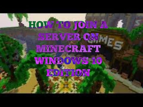 setup minecraft server windows 10